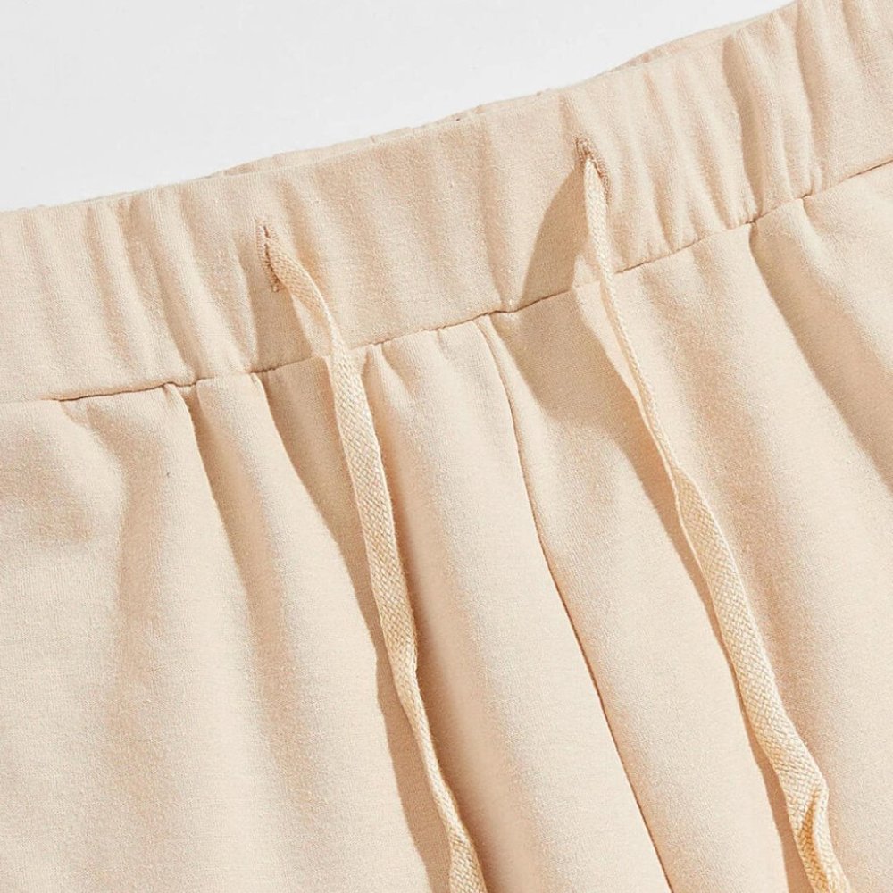 Men Drawstring Sweatpants - Picture 4 of 4